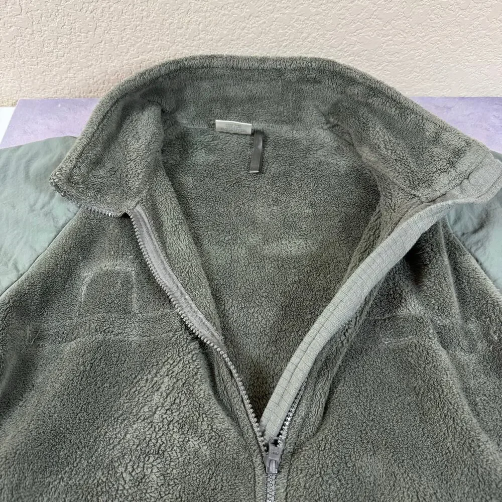 US Military Gen III Cold Weather Fleece Jacket Green Mens Size Large Regular